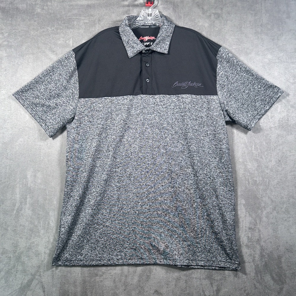 Barrett-Jackson Mens Signature Series Short Sleeve Polo Shirt Car Show 2XL - Picture 1 of 9